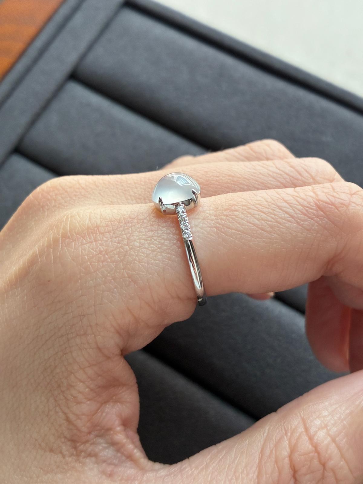 18K Moonlit Glow Ring (Icy Variety!)