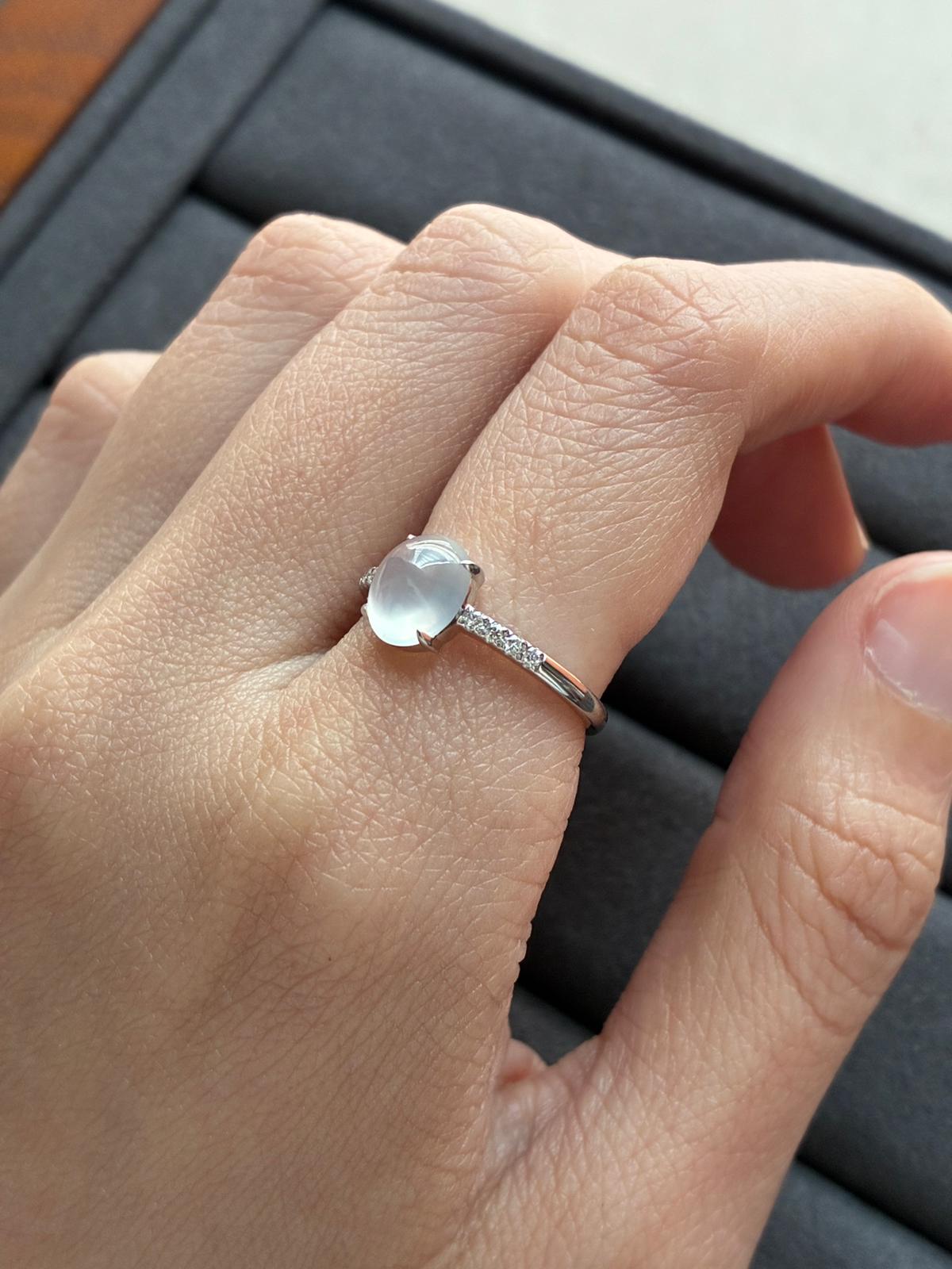 18K Moonlit Glow Ring (Icy Variety!)