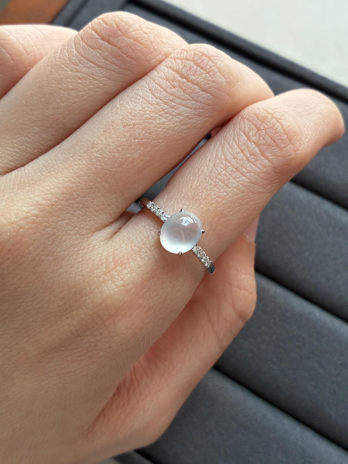 18K Moonlit Glow Ring (Icy Variety!)