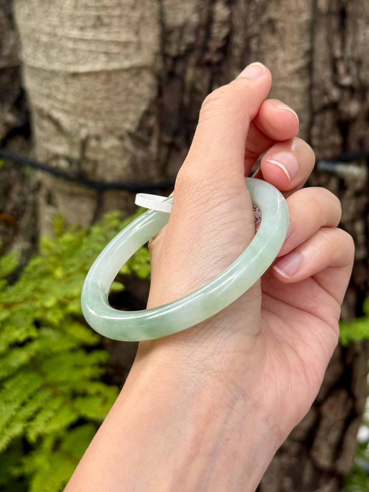 54.5mm Icy Light Floral Green (Slim)