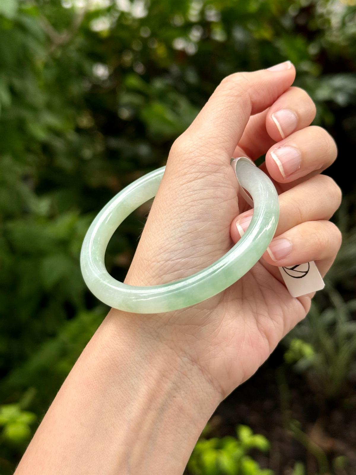 54.5mm Icy Light Floral Green (Slim)