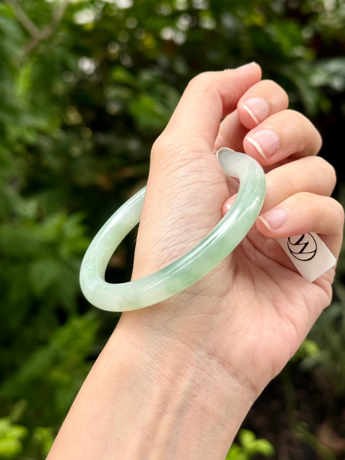 54.5mm Icy Light Floral Green (Slim)