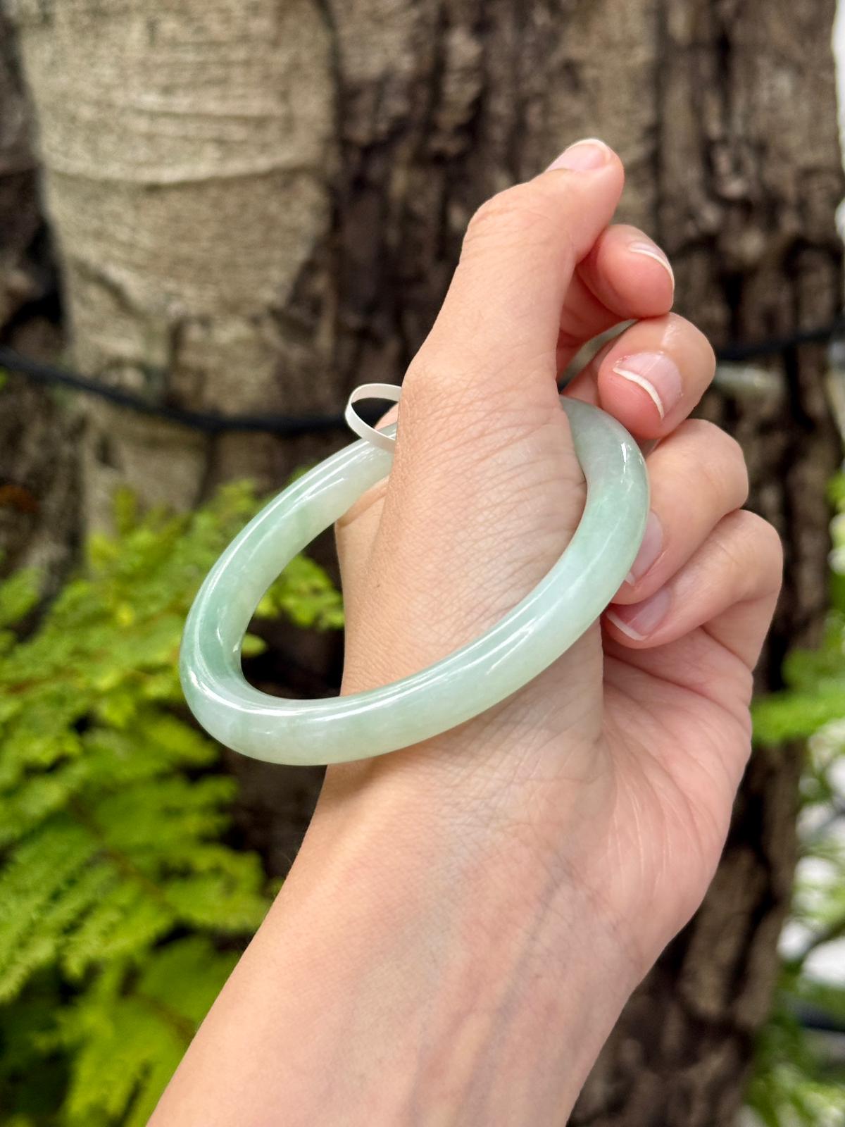 54.5mm Icy Light Floral Green (Slim)