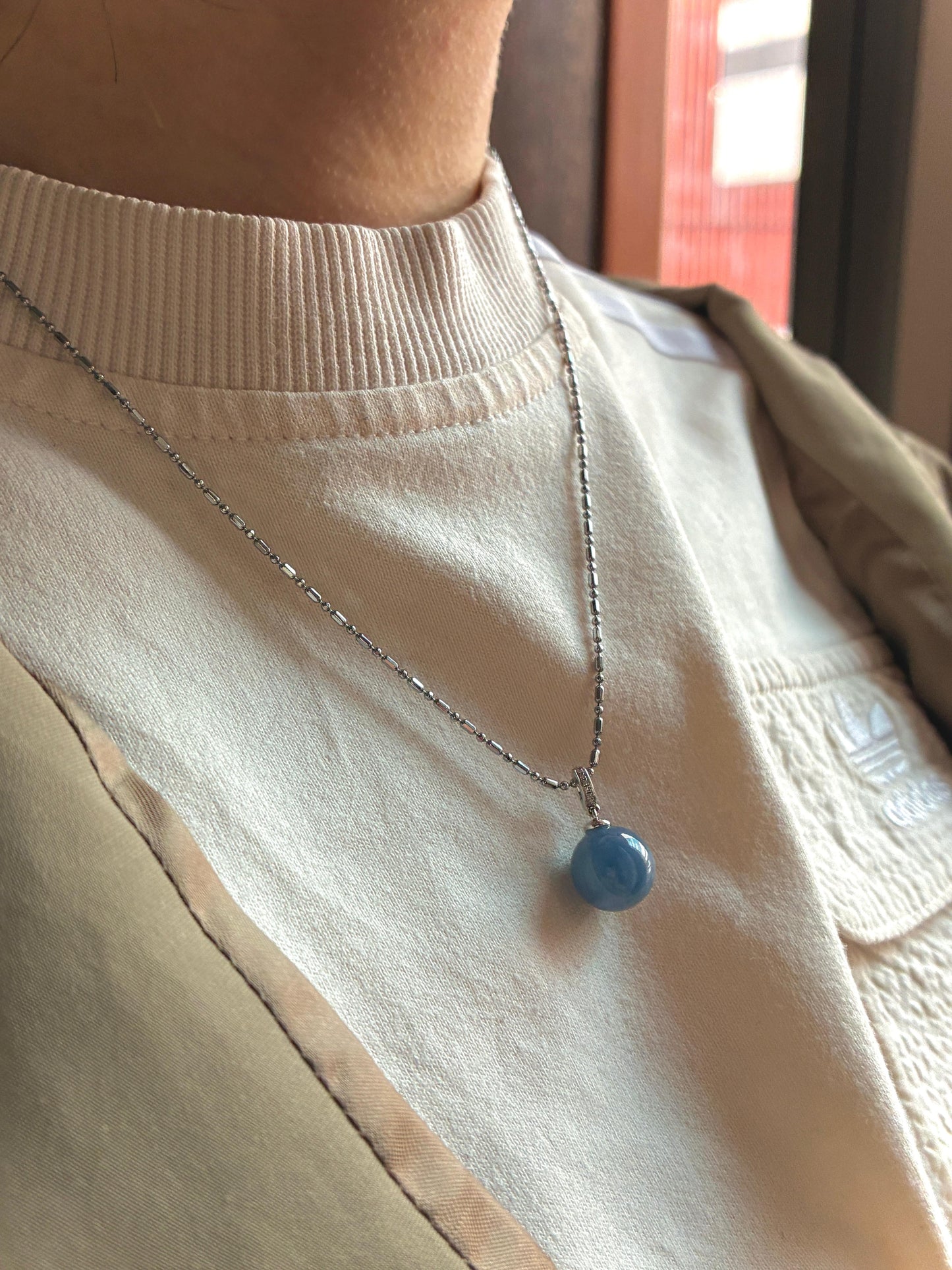 18K Blueberry Pendant (10.5mm)