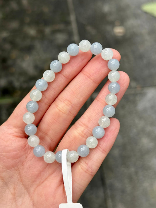 7.3mm Icy Duo-Tone Bracelet