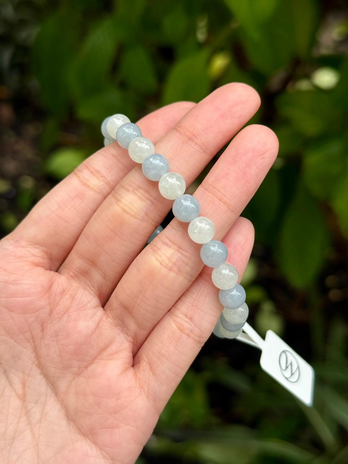 7.3mm Icy Duo-Tone Bracelet