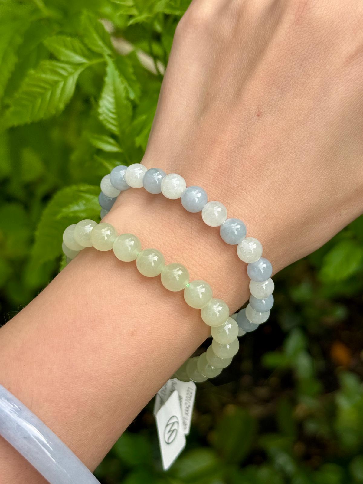 7.3mm Icy Duo-Tone Bracelet