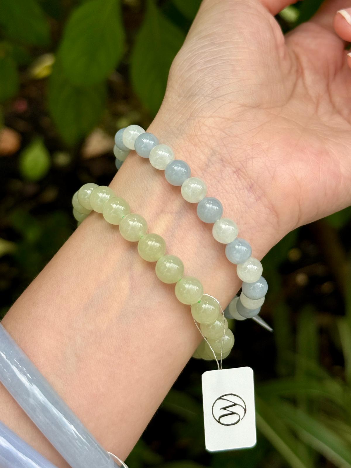 7.3mm Icy Duo-Tone Bracelet