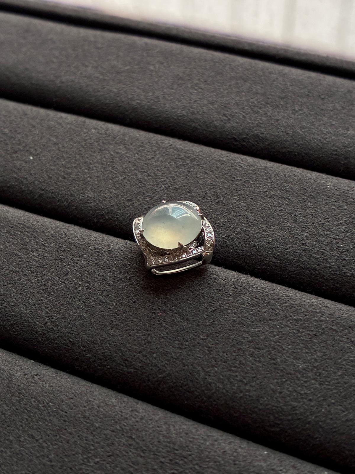 18K Solstice Square Pendant (Icy Variety!)