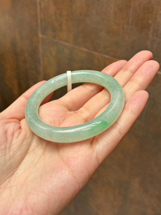 53.6mm Icy Light Apple Green with Sunshine