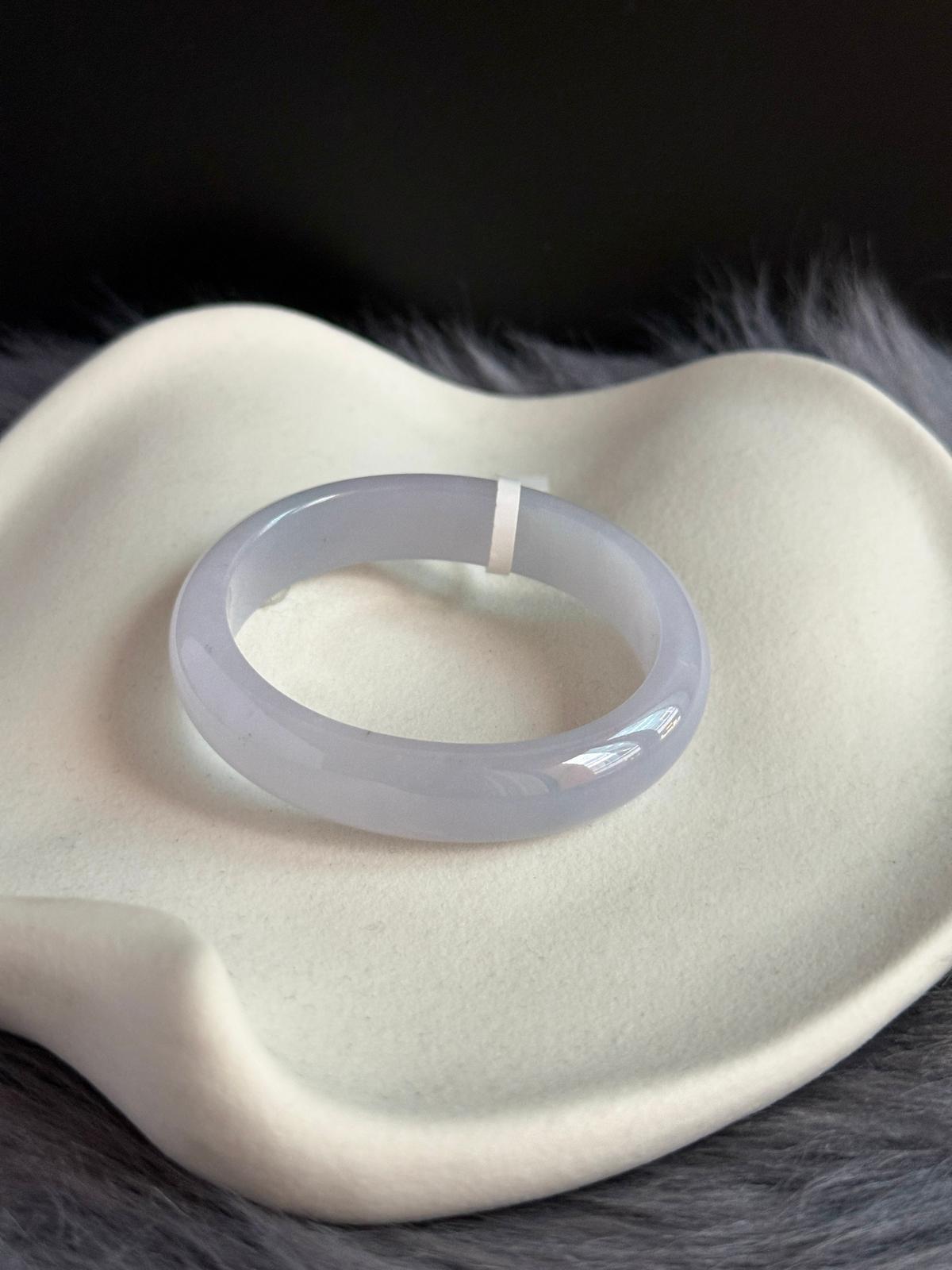 52.3mm Icy Lilac Lavender Oval (Rare!)