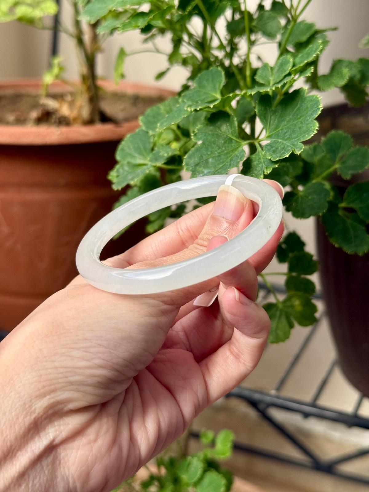 56.3mm Icy Glowy White (Slim)