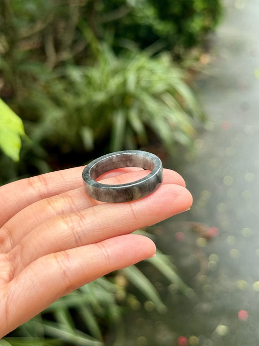 Icy Wuji Black Abacus Ring (US14)