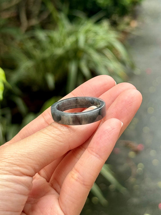 Icy Wuji Black Abacus Ring (US14)