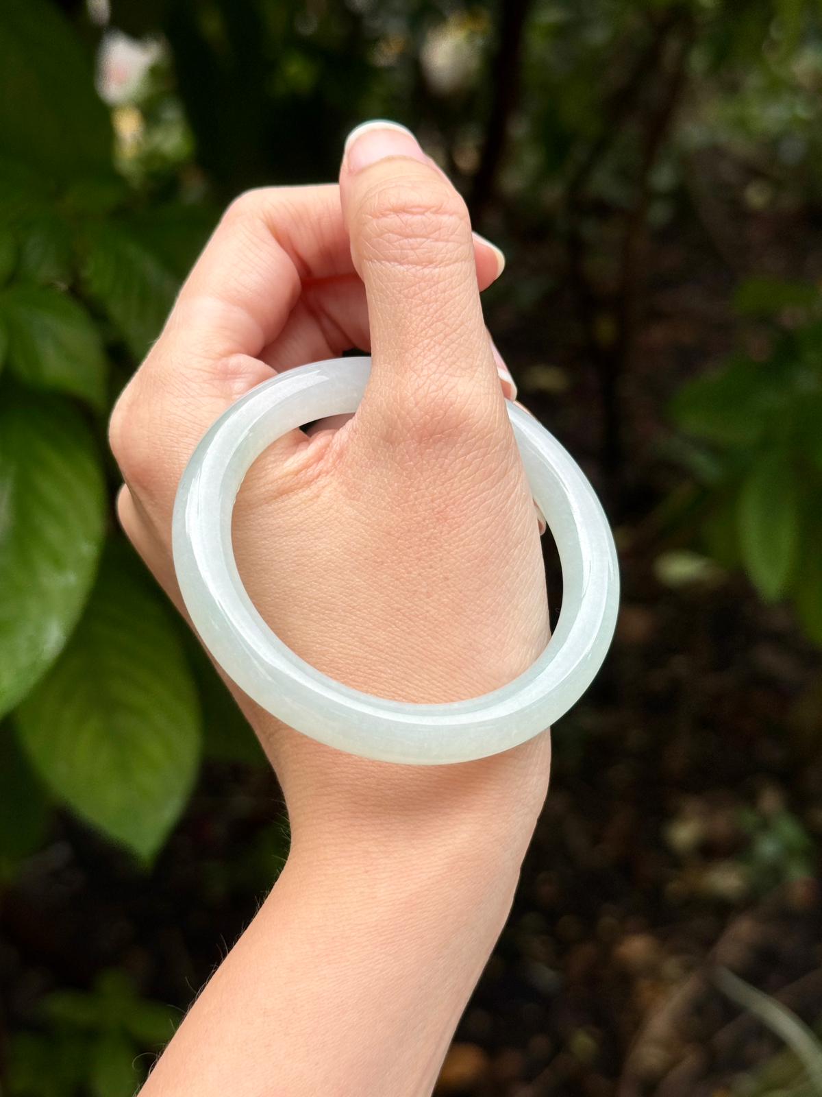 51.8mm Icy Jelly Light Minty Green