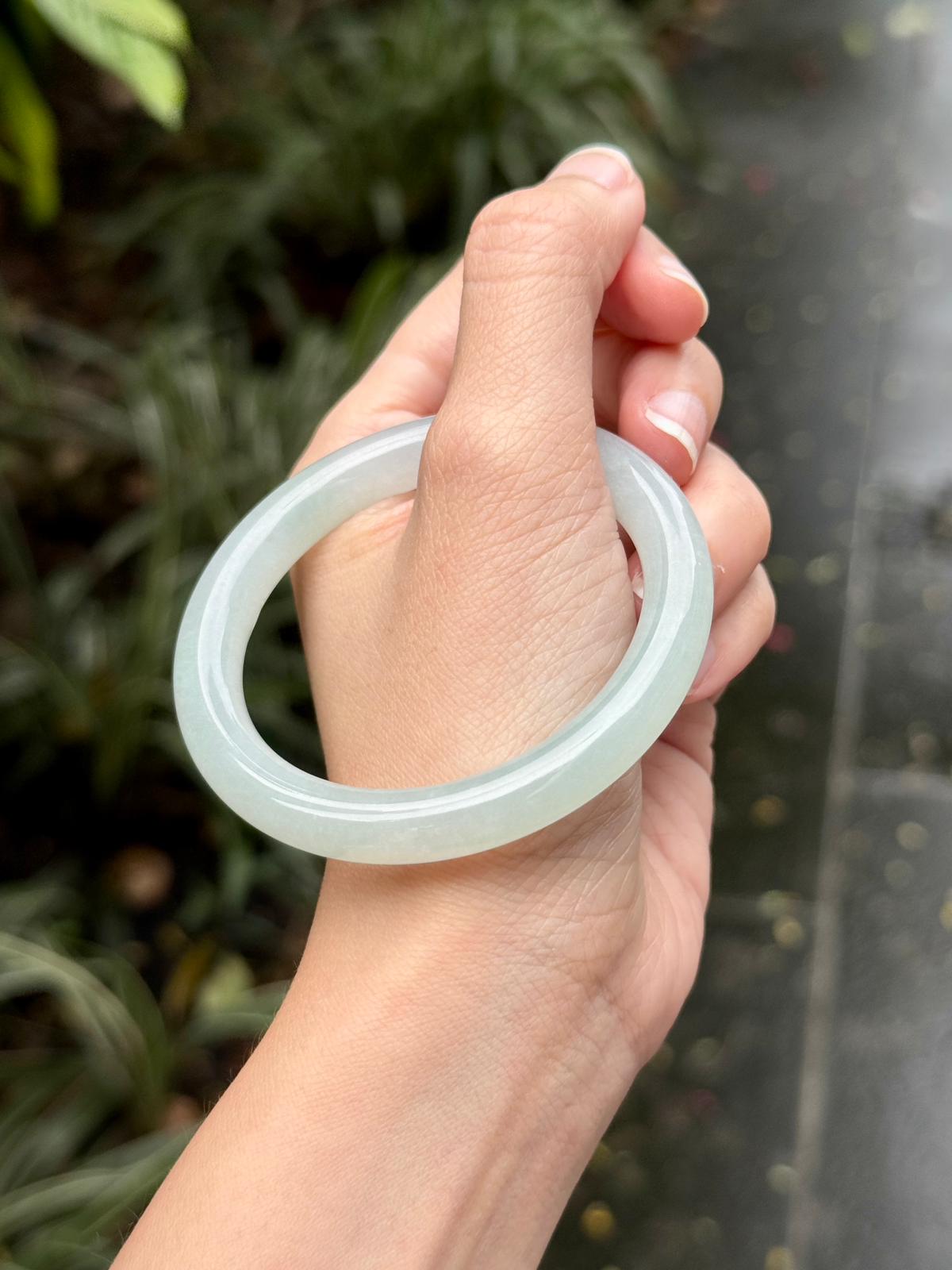 51.8mm Icy Jelly Light Minty Green