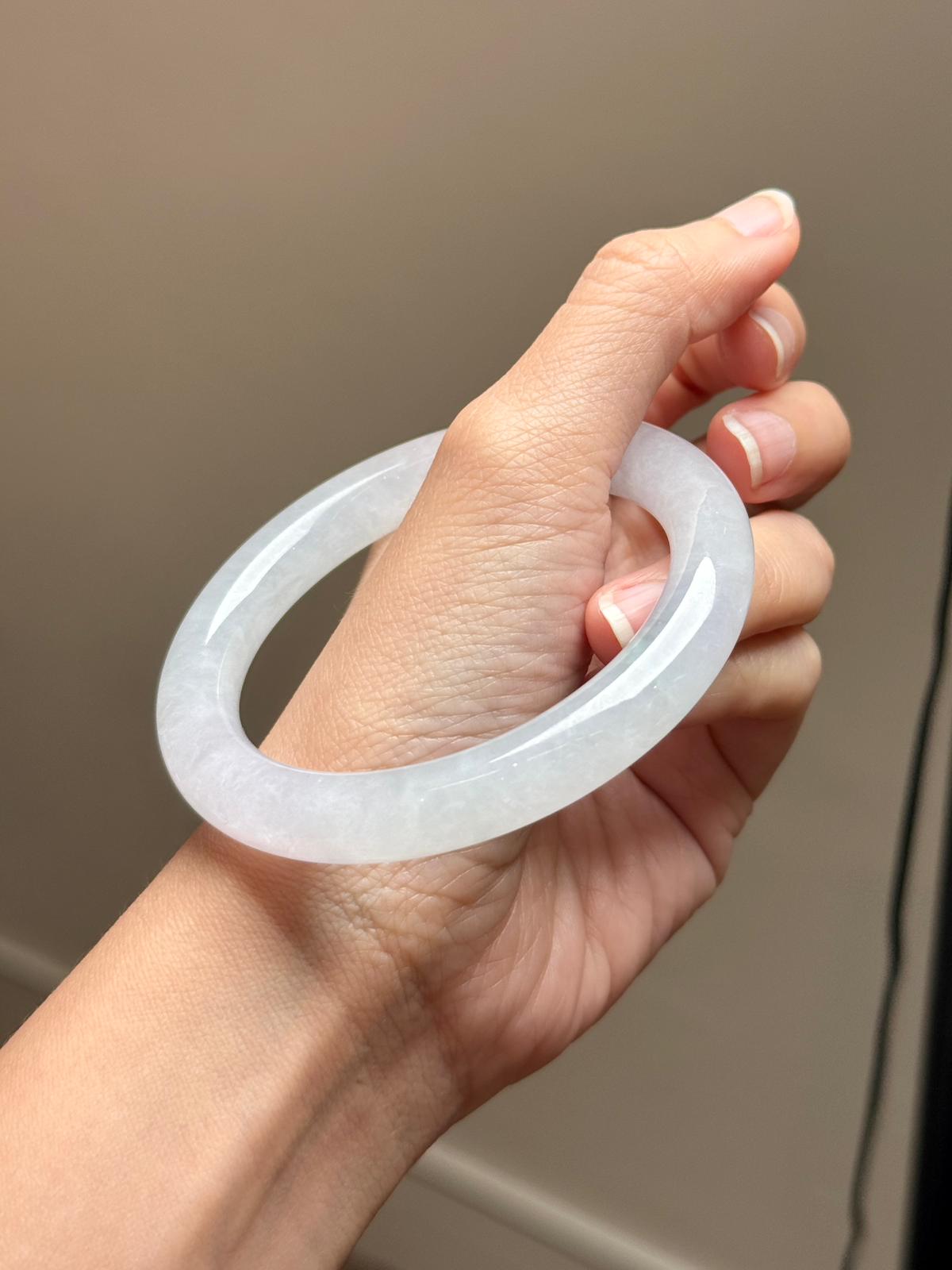 57.4mm Icy Near Colorless (Thick Cut!)