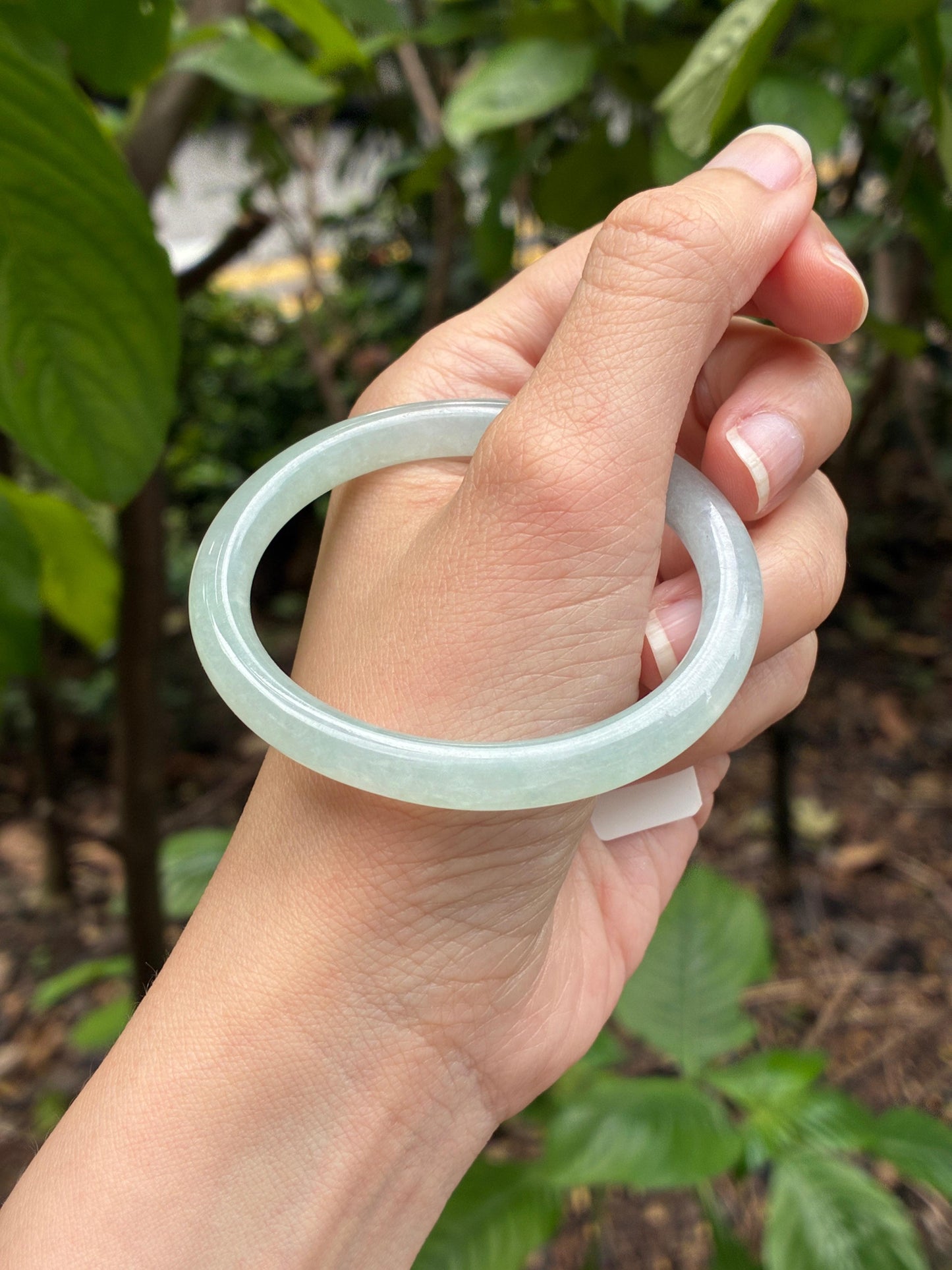 51.8mm Icy Faint Mint Mini Oval