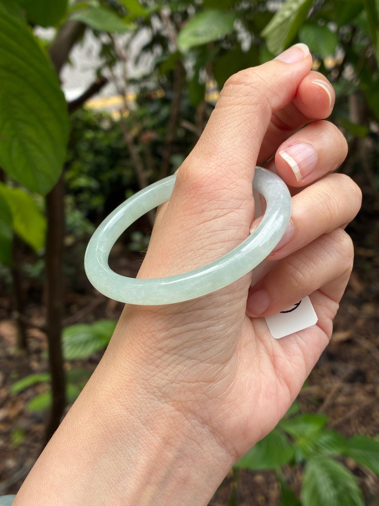 51.8mm Icy Faint Mint Mini Oval