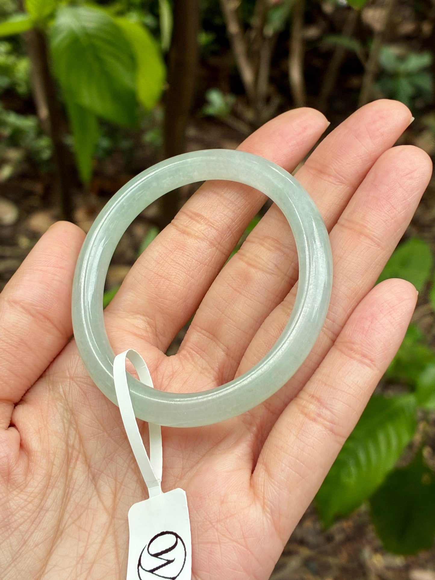 51.8mm Icy Faint Mint Mini Oval