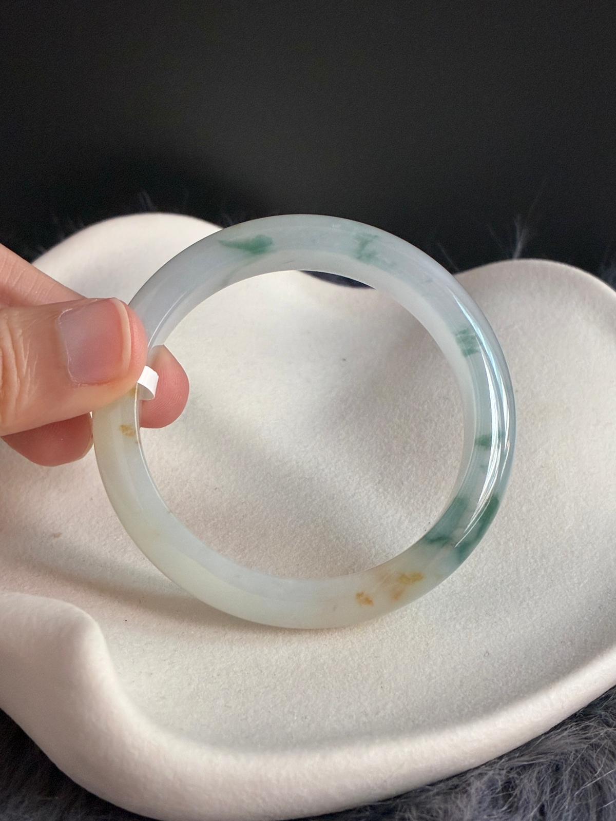 52.5mm Icy Florals with Yellow (Sunflower)