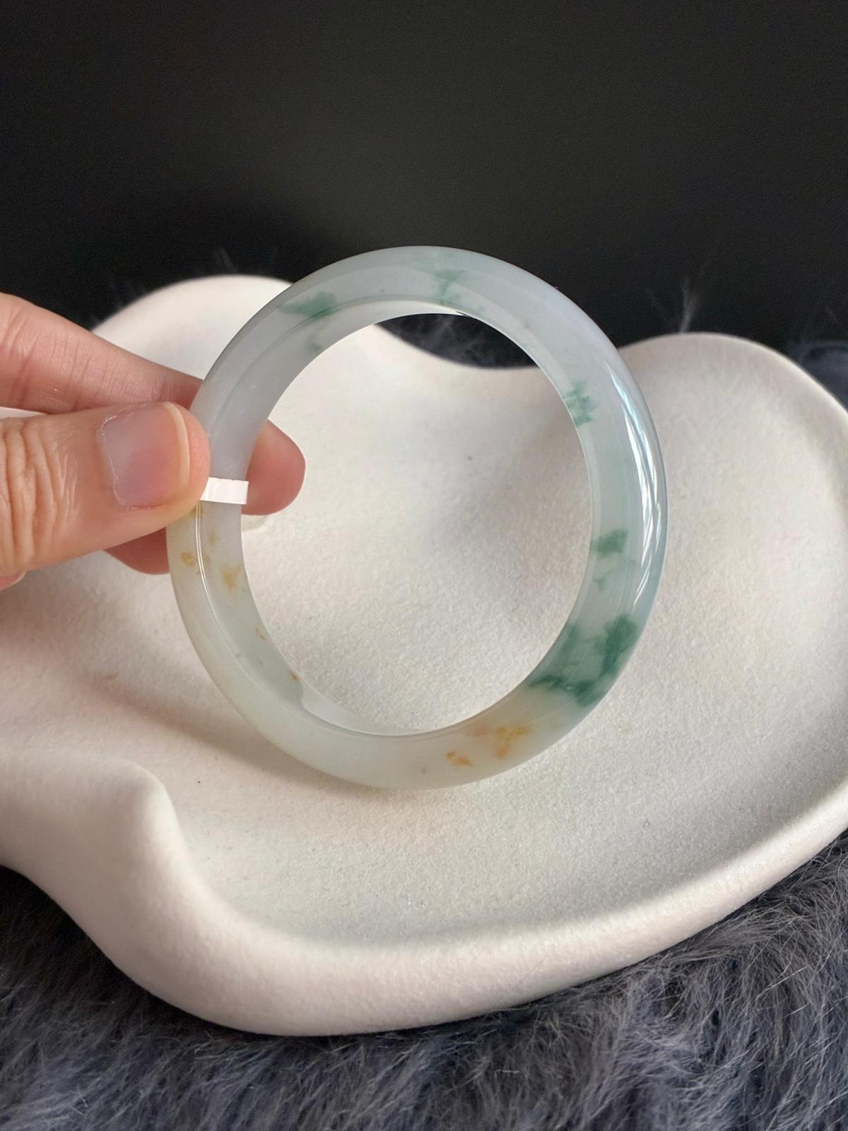 52.5mm Icy Florals with Yellow (Sunflower)