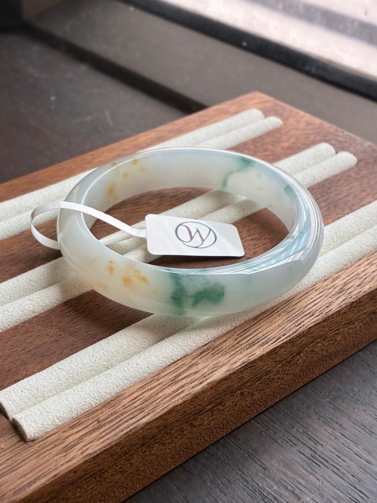 52.5mm Icy Florals with Yellow (Sunflower)