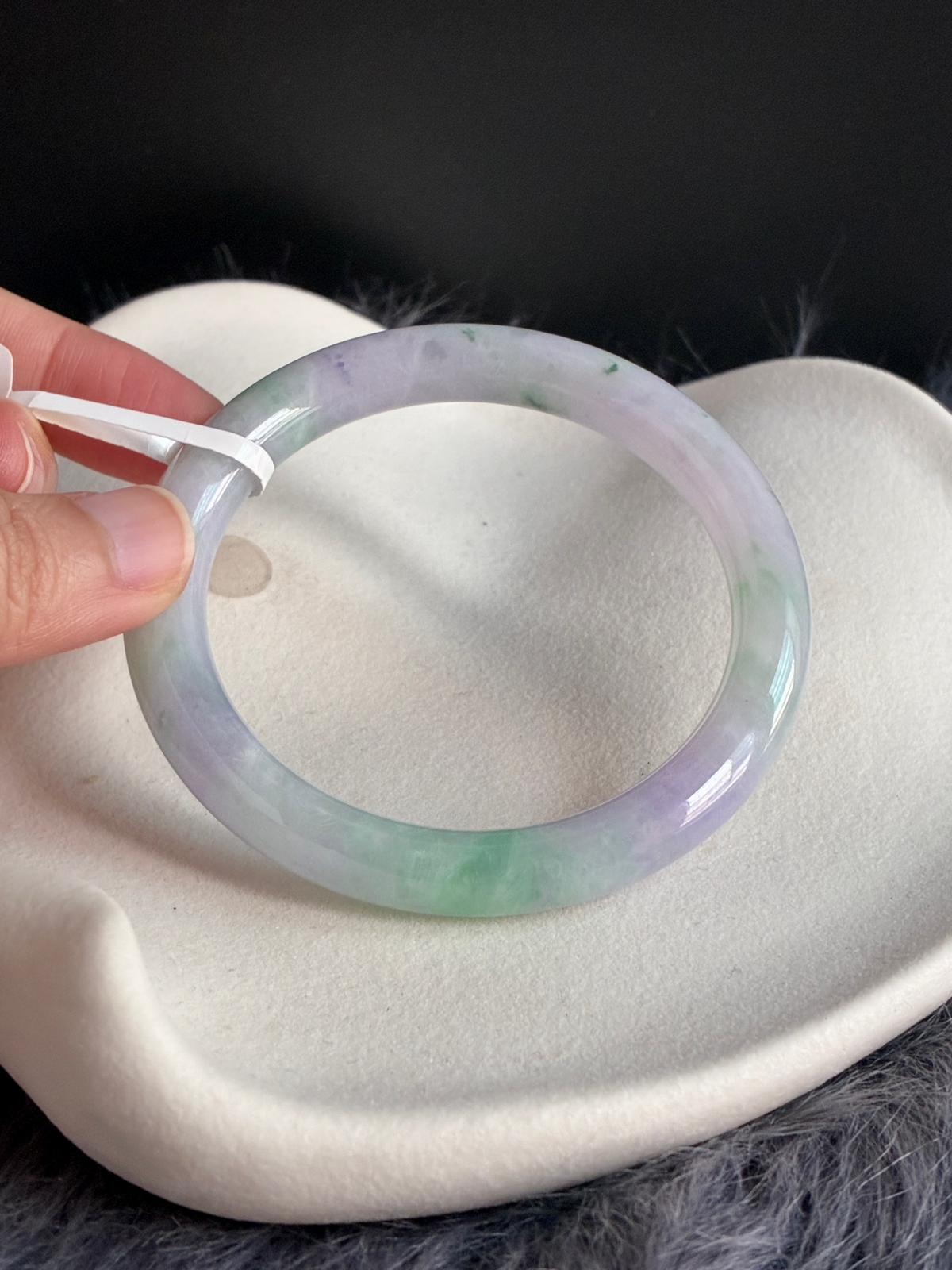 57.2mm Icy Floral Lavender with Green (Slim)