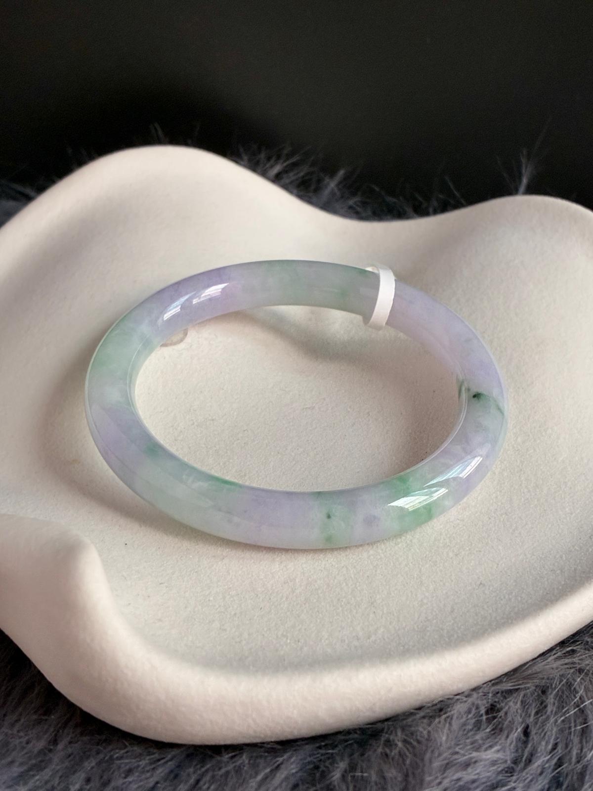 57.2mm Icy Floral Lavender with Green (Slim)