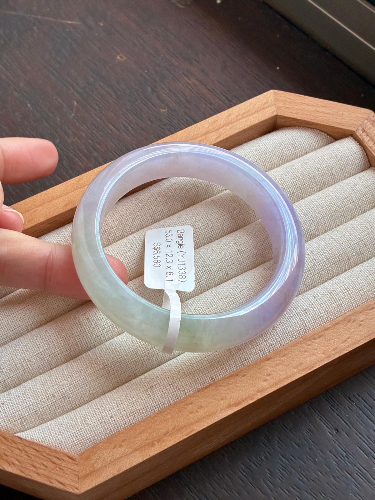 52.8mm Icy Vivid Lavender Mint (Premium Cut!)