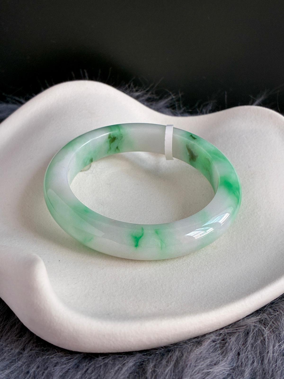 58mm White with Sunny Green