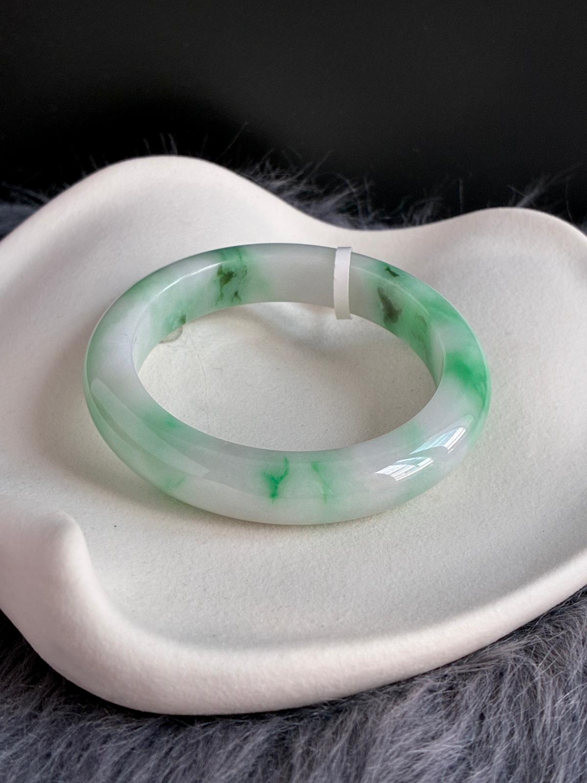 58mm White with Sunny Green