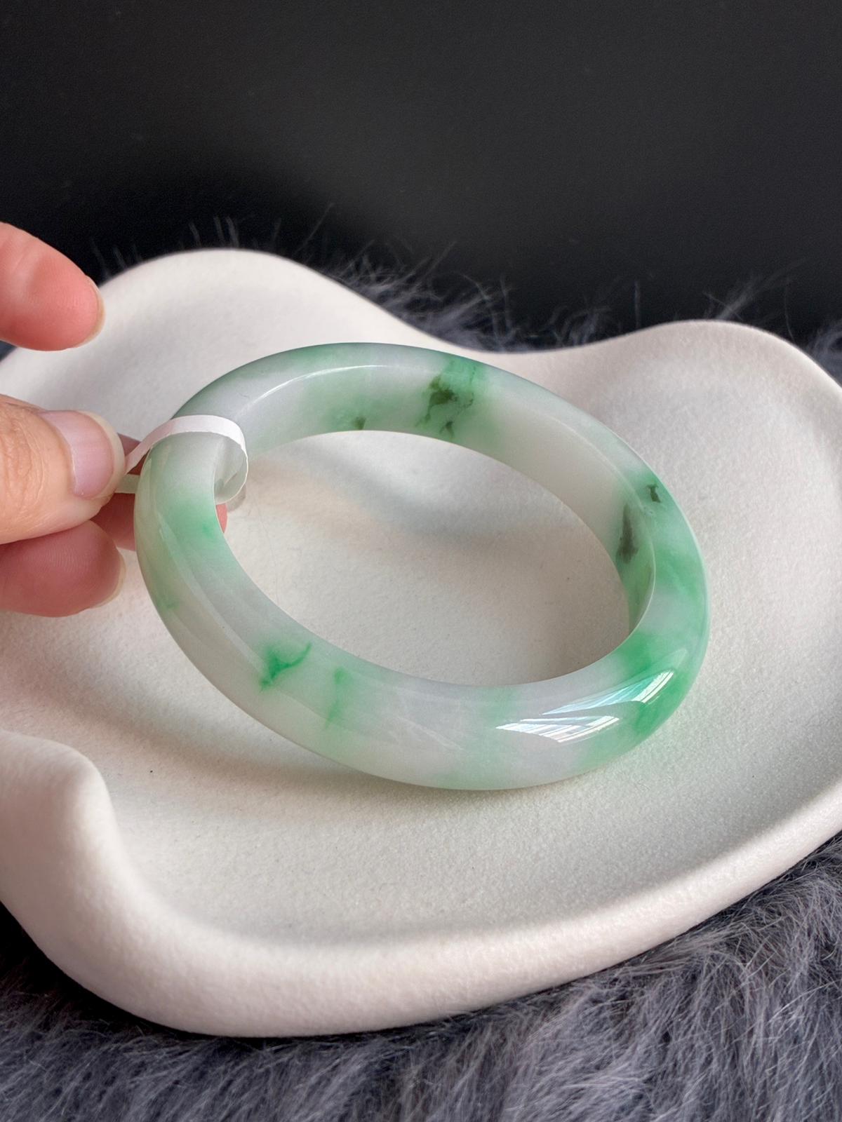 58mm White with Sunny Green