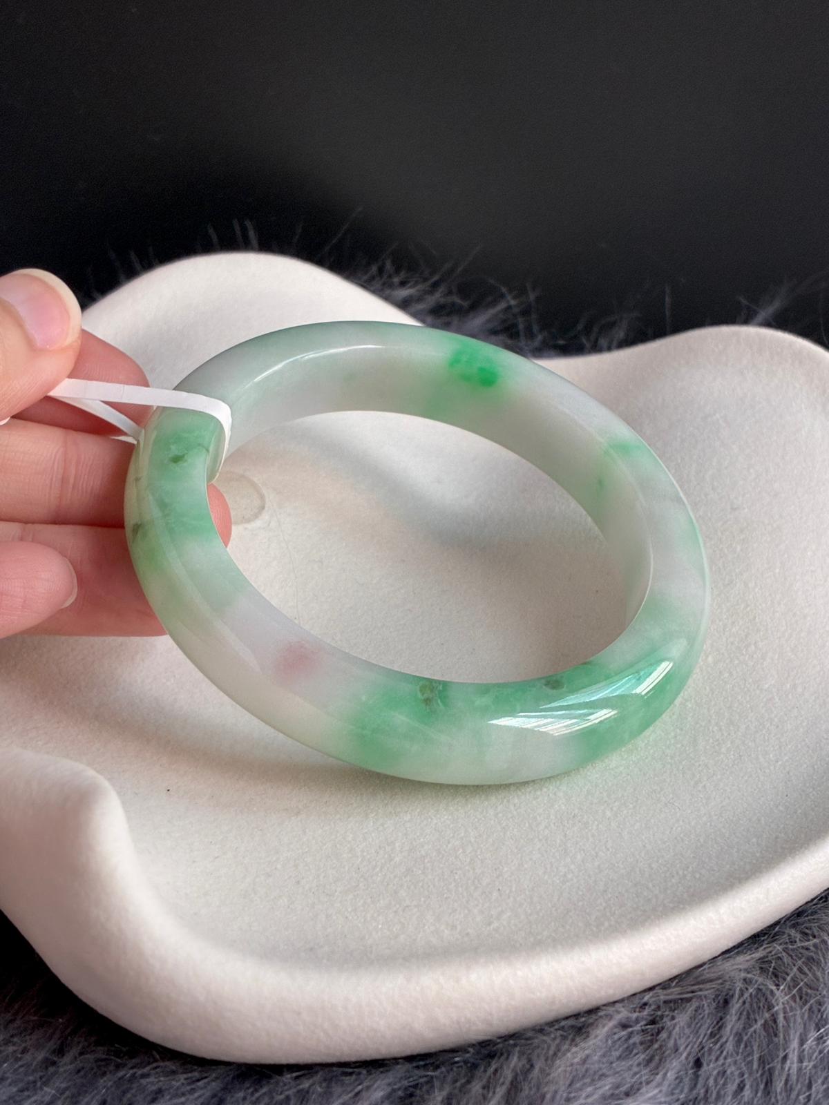 58mm White with Sunny Green