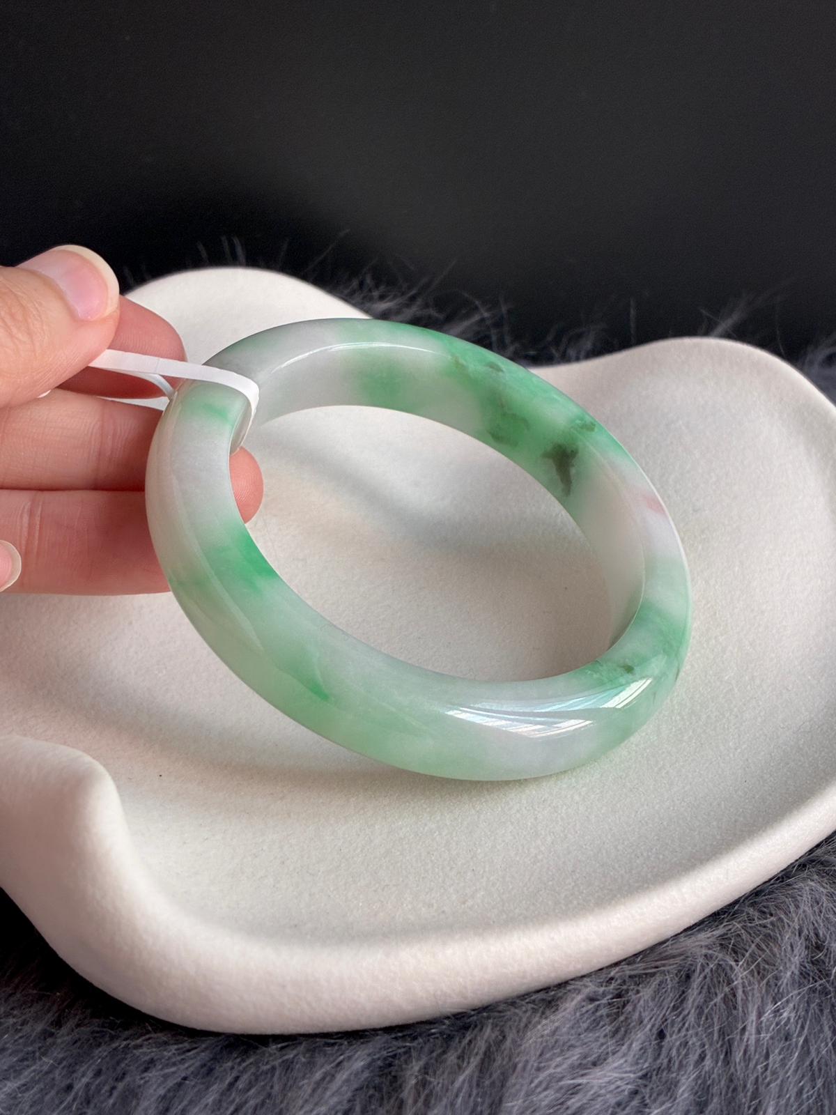 58mm White with Sunny Green