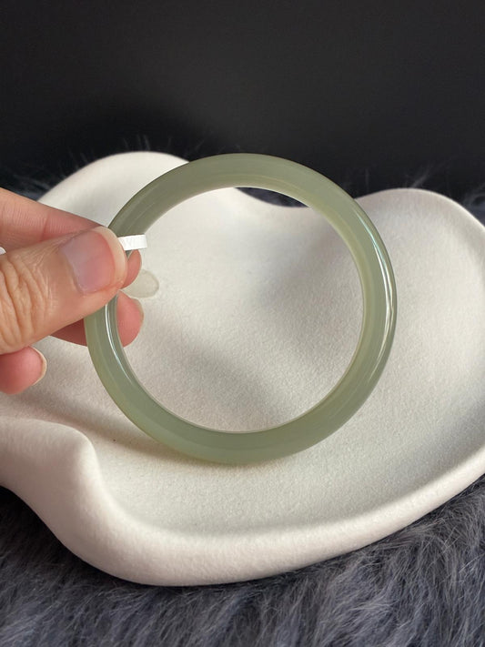 53.7mm Nephrite Jade Lake Green (Slim)