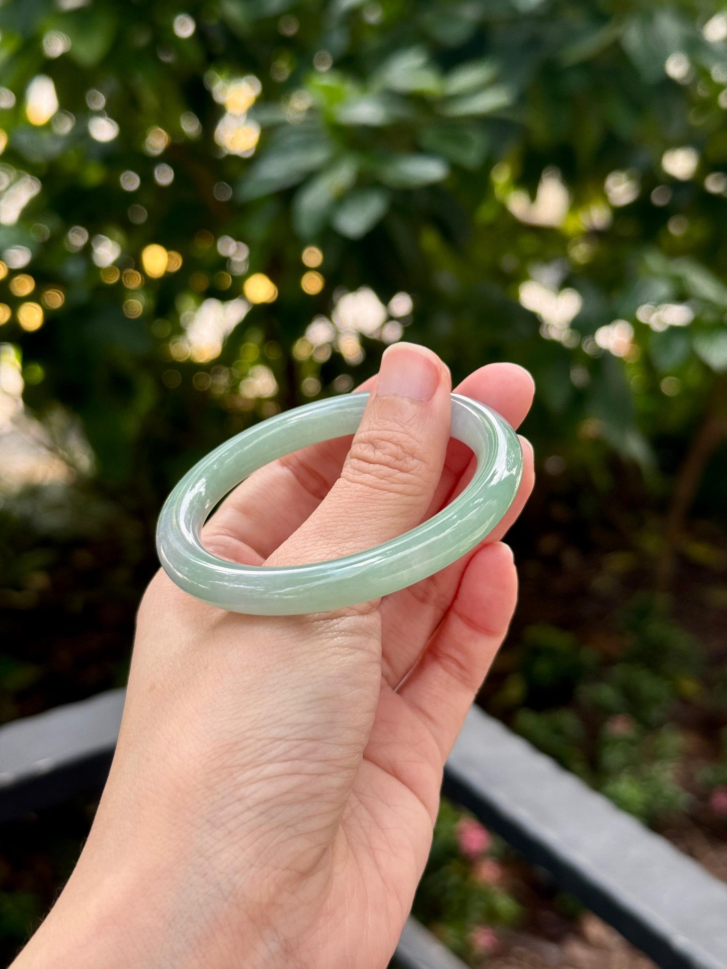 53.3mm Vivid Bluish Green with Lavender