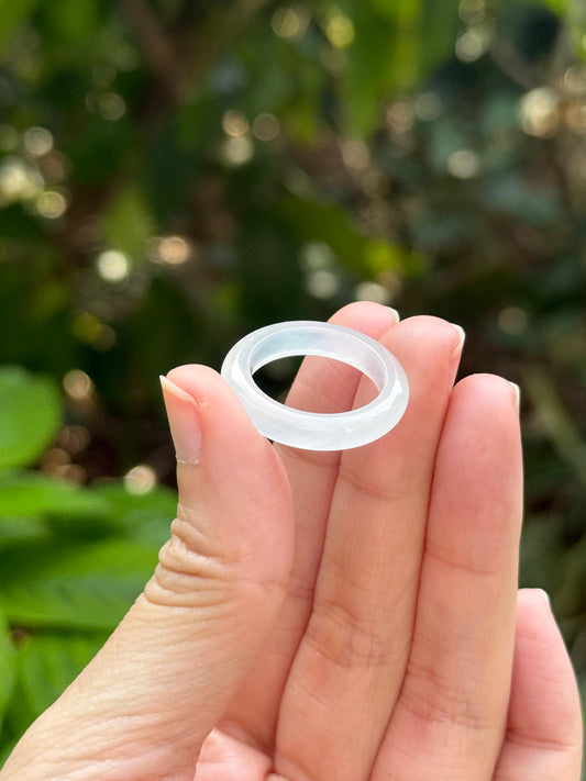 (Rare!) Icy Moonlight Glow Abacus Ring (US7)