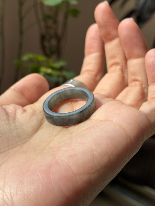 Icy Wuji Black Abacus Ring (US9)