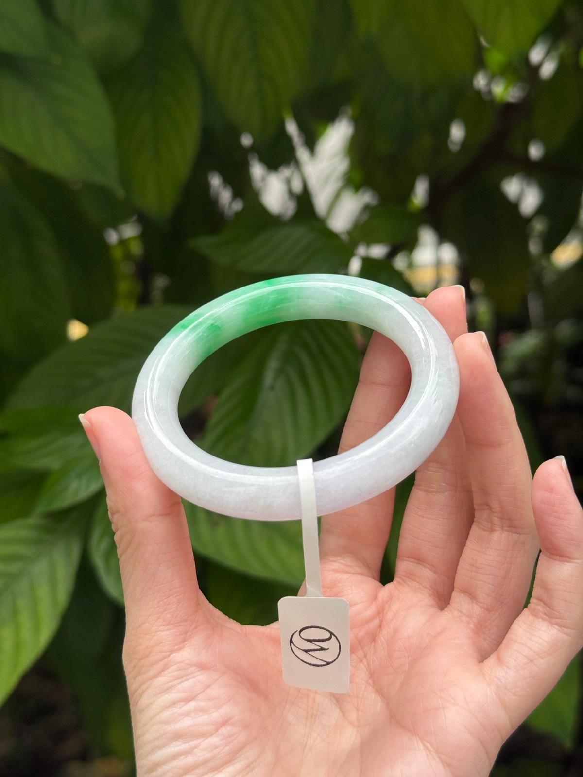 53.9mm Moss on Snow (Premium) – YW Fine Jade