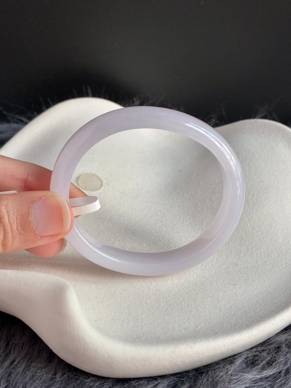 53.8mm Icy Jelly Pink Lavender (Oval)