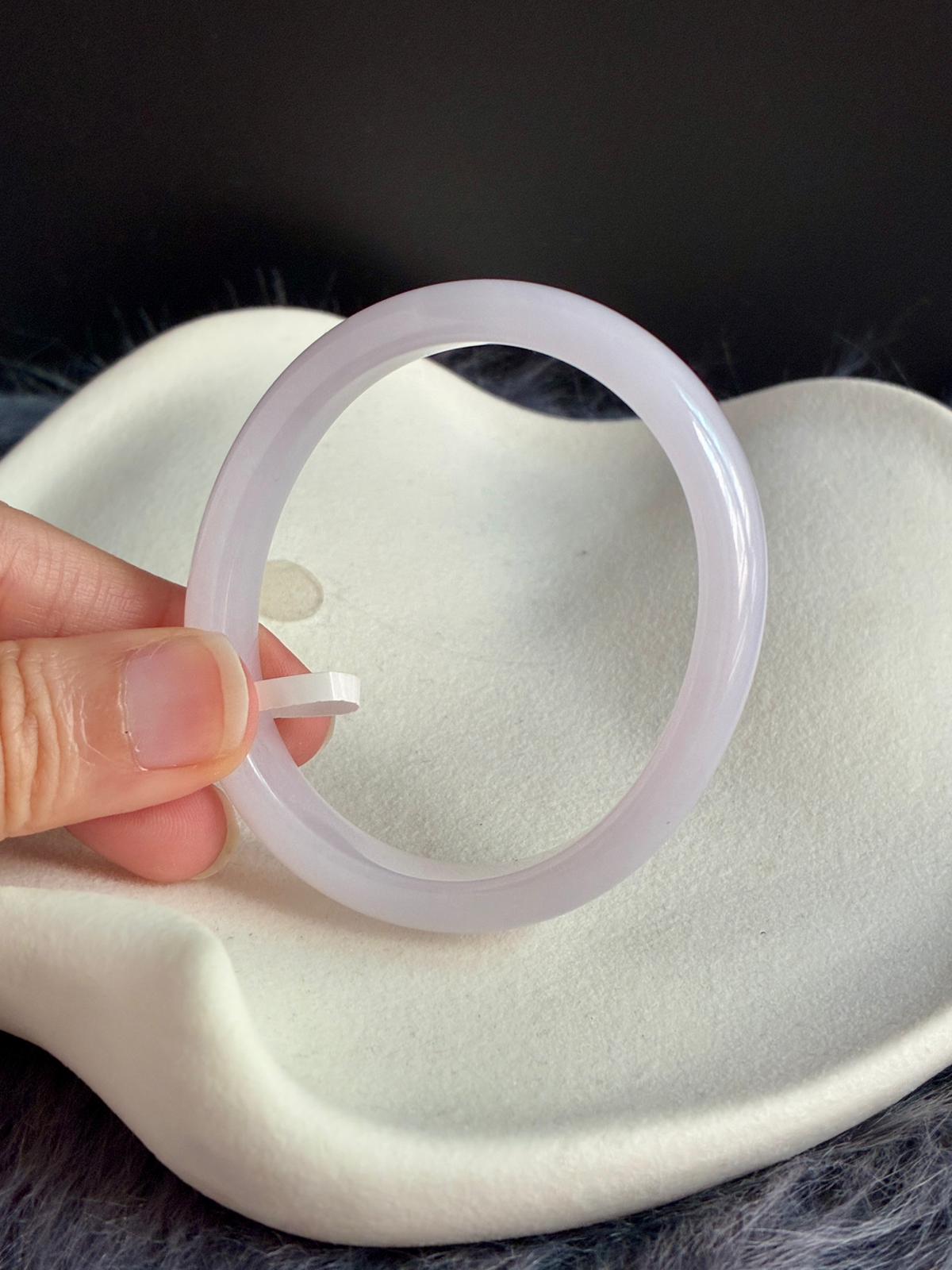 53.8mm Icy Jelly Pink Lavender (Oval)