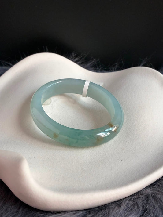 53.0mm Light Blue with Brown (Oval)