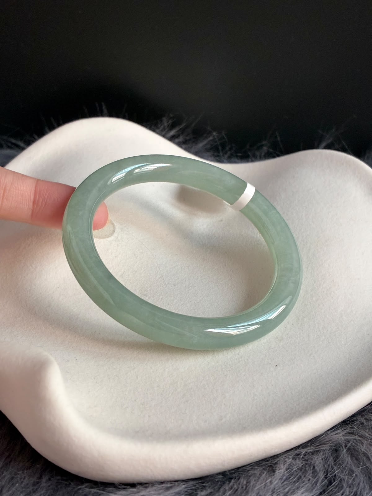 55.0mm Icy Vivid Deep Bluish Green