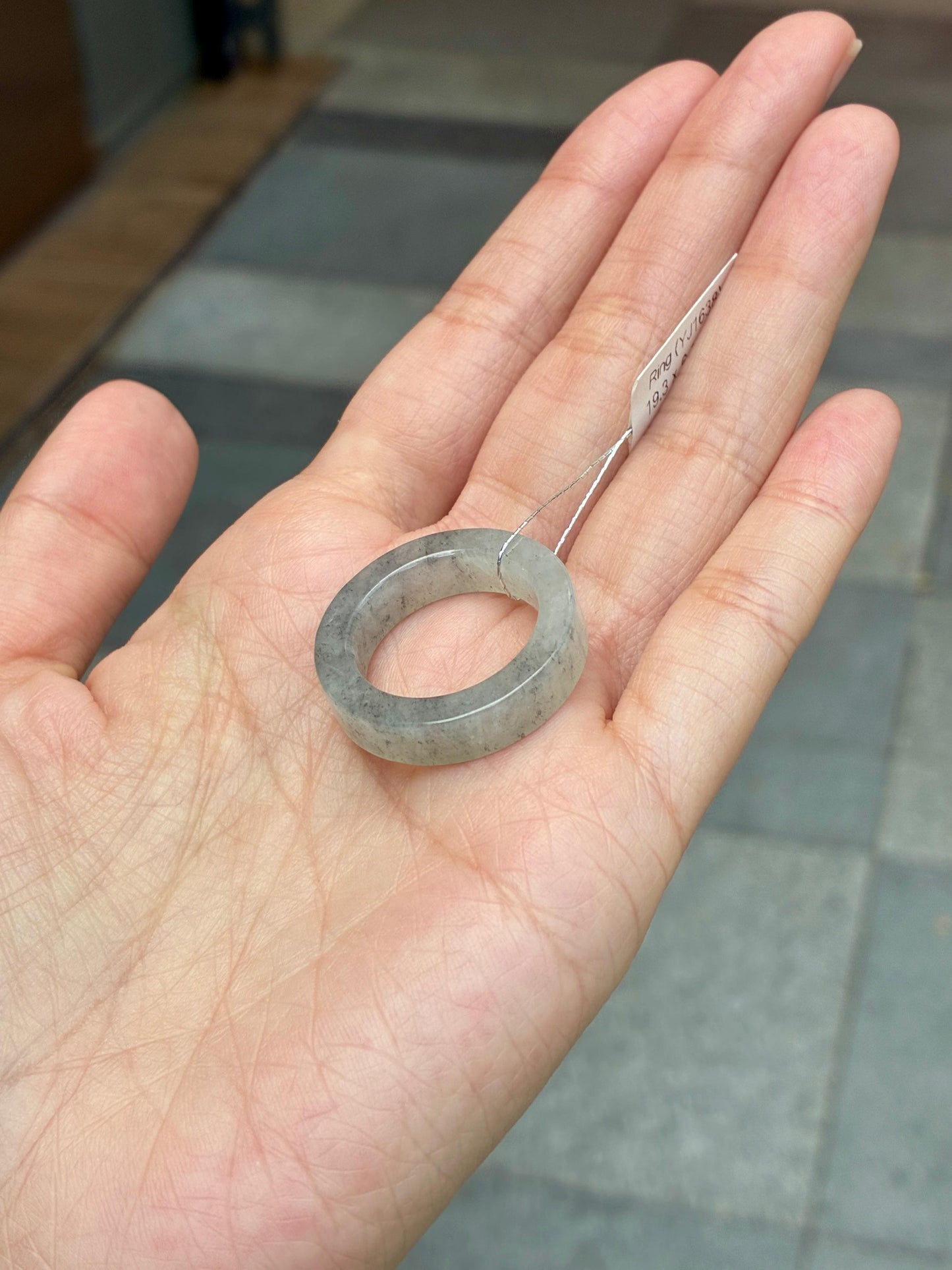 Icy Sesame Wuji Square Ring (US9)