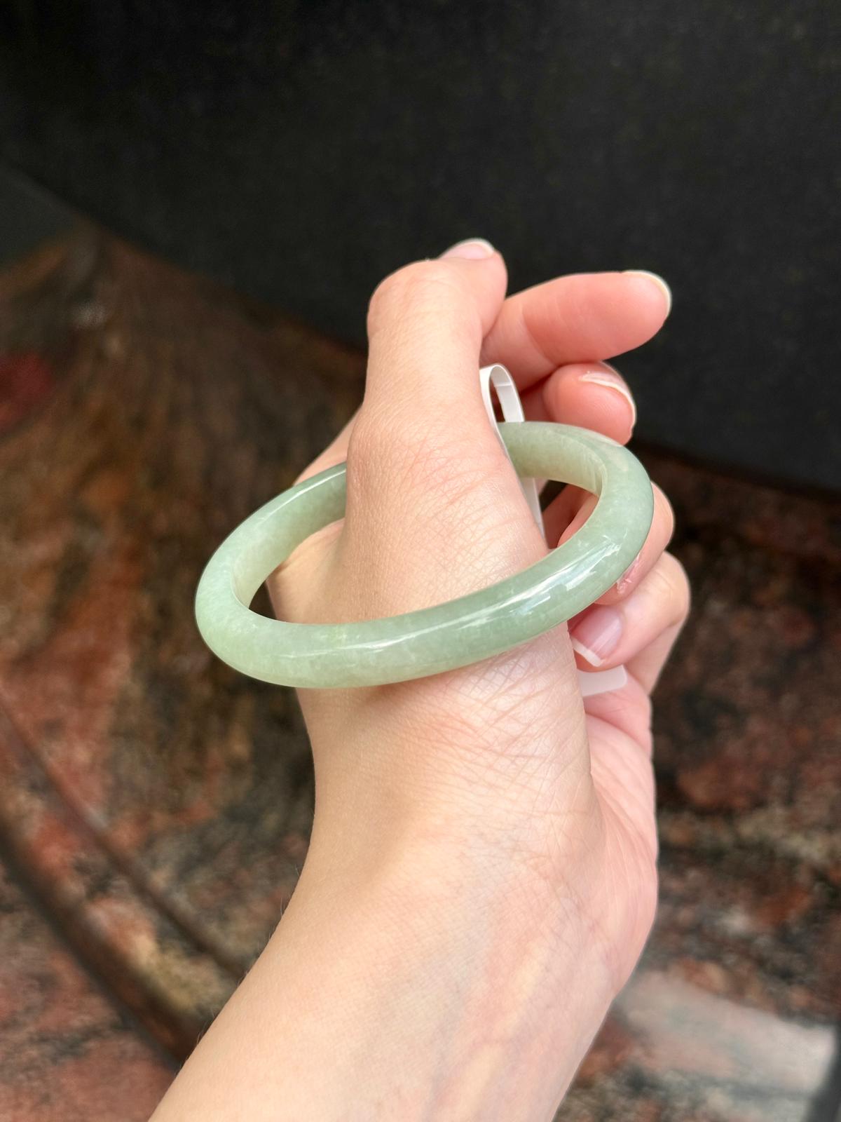 55.2mm Intense Bluish Green (Oval)