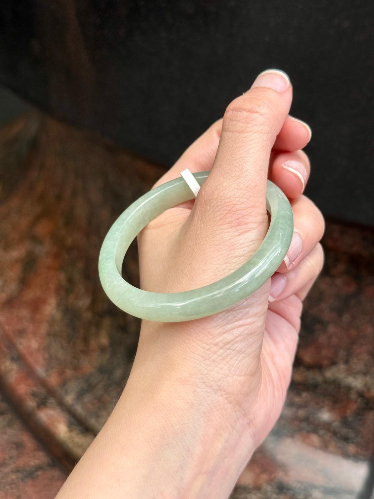 55.2mm Intense Bluish Green (Oval)