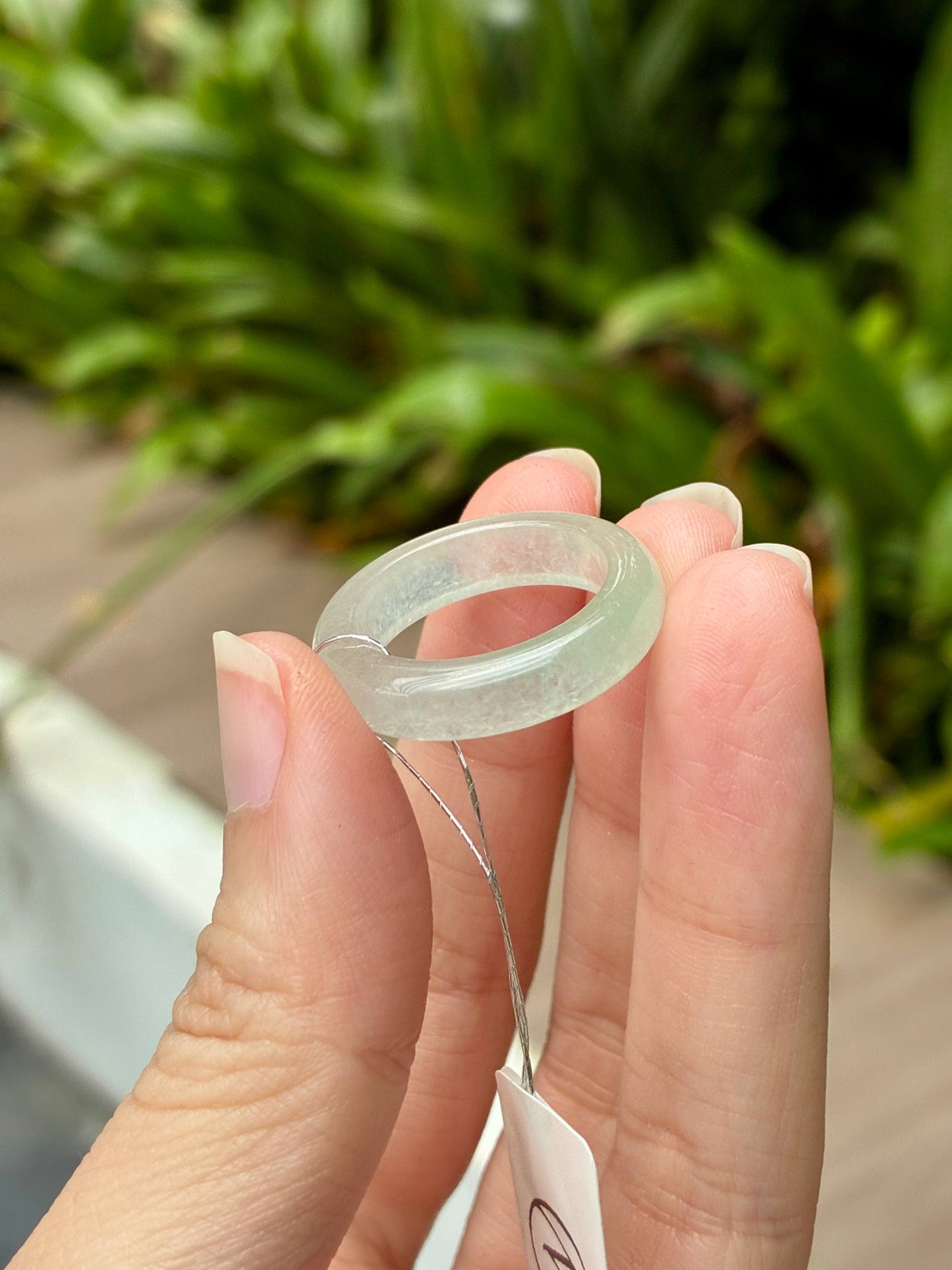 17.2mm Glowy Gradient Abacus Ring (Premium)