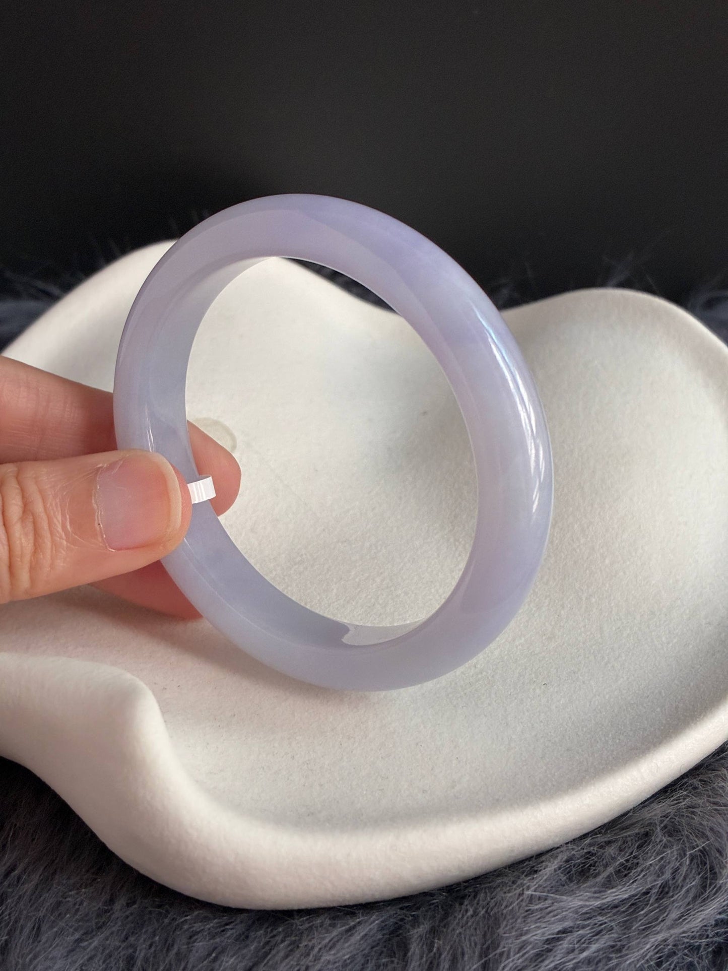 54.8mm Lilac Lavender Oval (Premium)