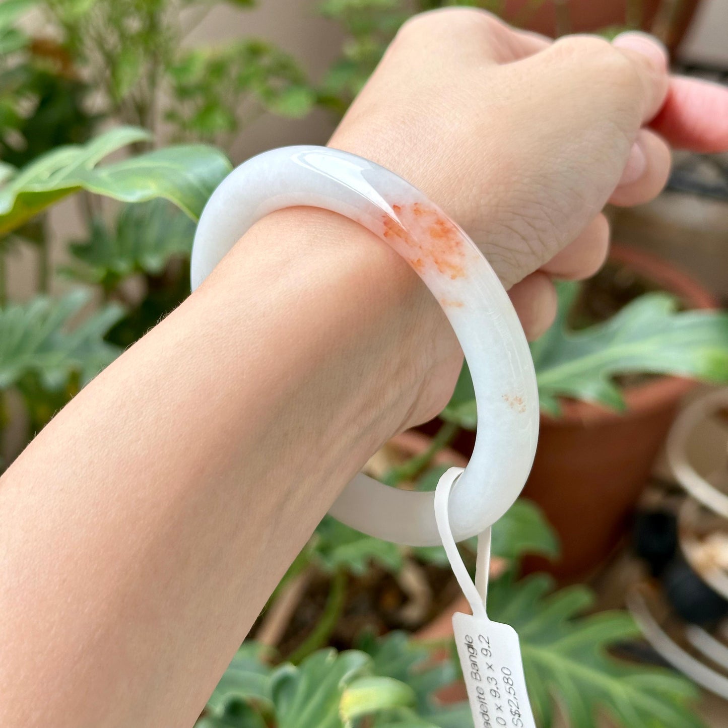 53.0mm Milky White With Fanta (Koi Fish)